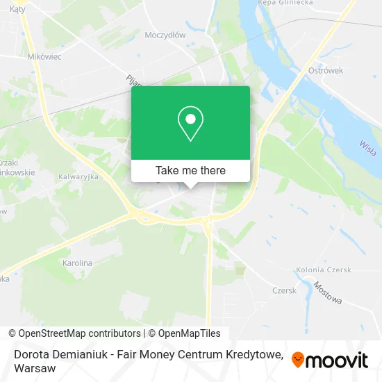 Карта Dorota Demianiuk - Fair Money Centrum Kredytowe