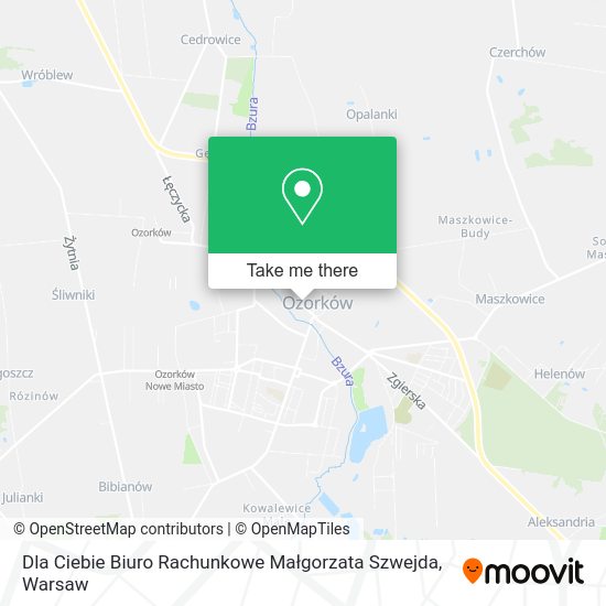 Dla Ciebie Biuro Rachunkowe Małgorzata Szwejda map