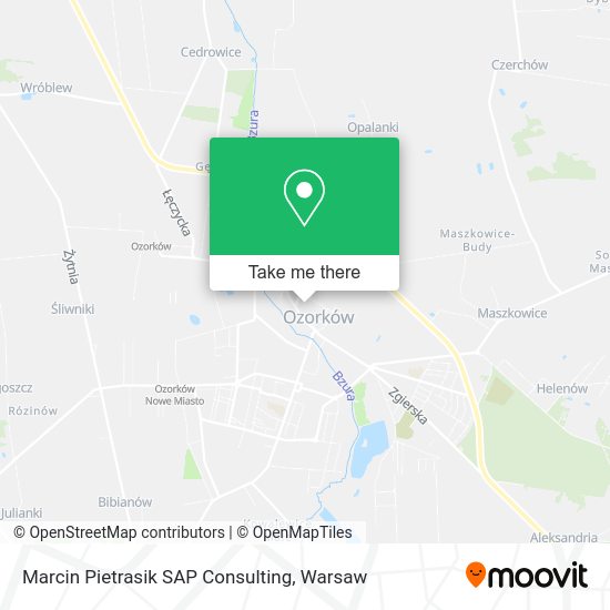 Marcin Pietrasik SAP Consulting map