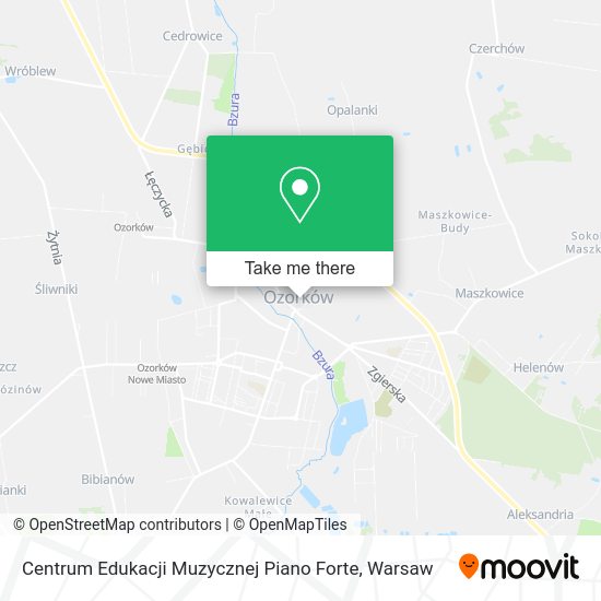 Centrum Edukacji Muzycznej Piano Forte map