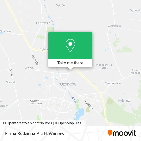 Карта Firma Rodzinna P u H