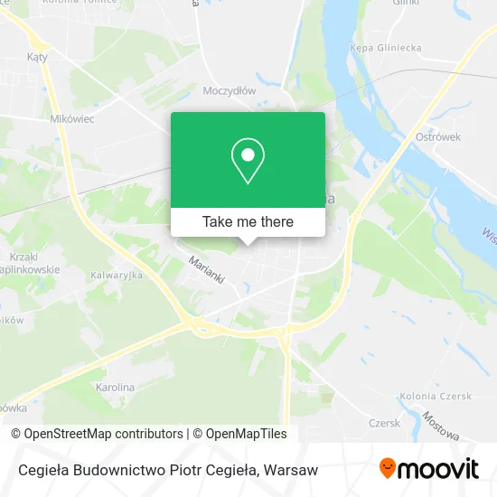 Карта Cegieła Budownictwo Piotr Cegieła
