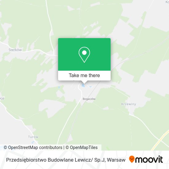 Przedsiębiorstwo Budowlane Lewicz/ Sp.J map