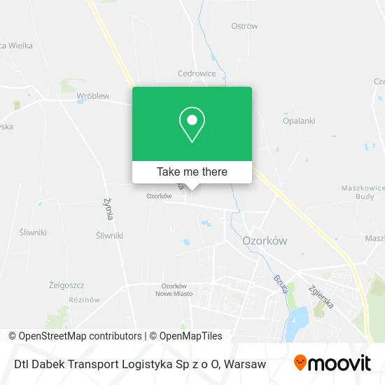 Карта Dtl Dabek Transport Logistyka Sp z o O