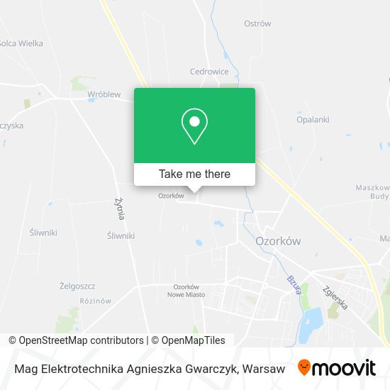 Mag Elektrotechnika Agnieszka Gwarczyk map