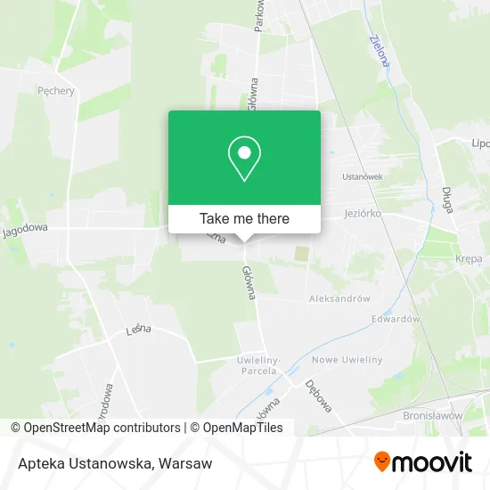 Apteka Ustanowska map
