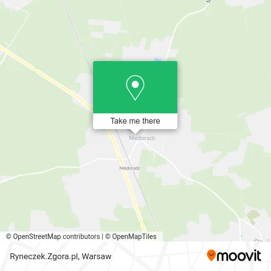 Карта Ryneczek.Zgora.pl