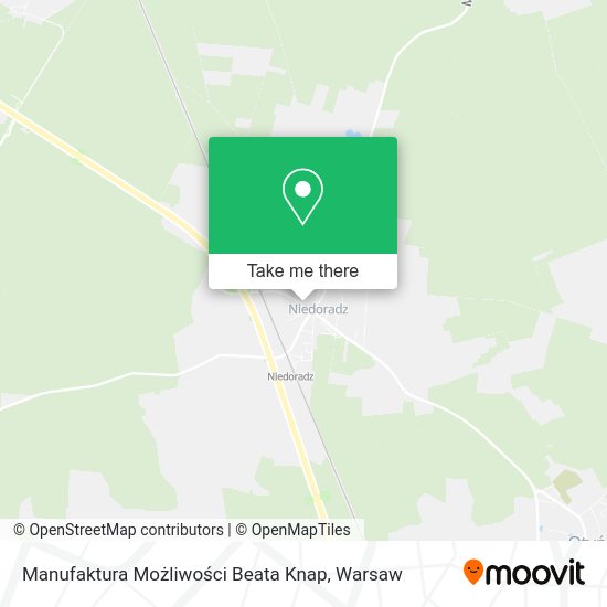 Manufaktura Możliwości Beata Knap map