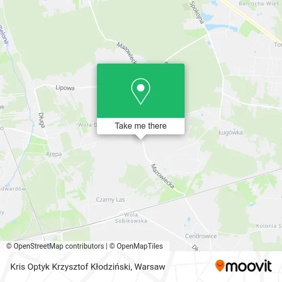 Kris Optyk Krzysztof Kłodziński map