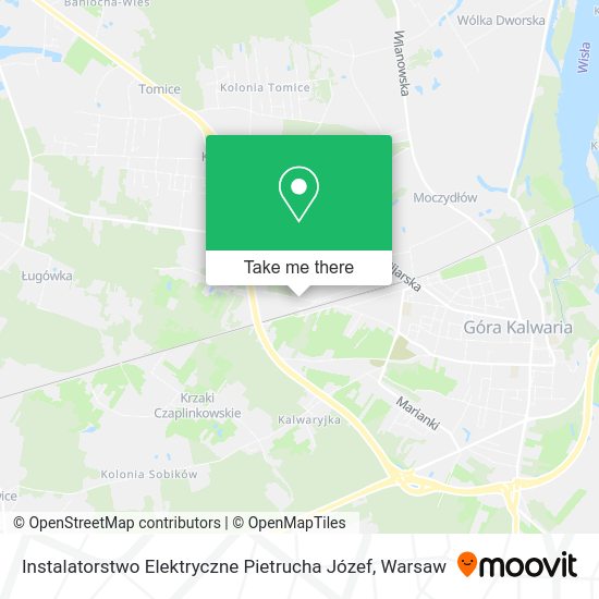 Instalatorstwo Elektryczne Pietrucha Józef map