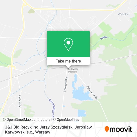 J&J Big Recykling Jerzy Szczygielski Jarosław Karwowski s.c. map