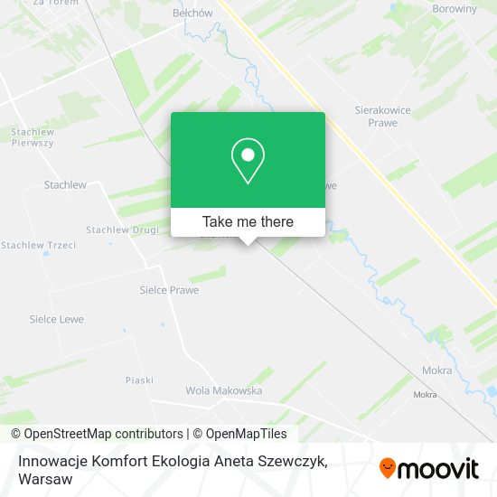 Innowacje Komfort Ekologia Aneta Szewczyk map