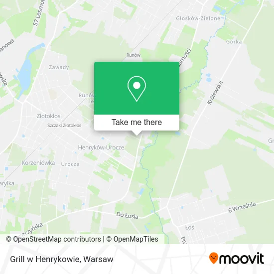 Grill w Henrykowie map