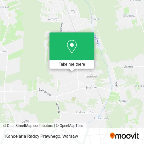 Kancelaria Radcy Prawnego map