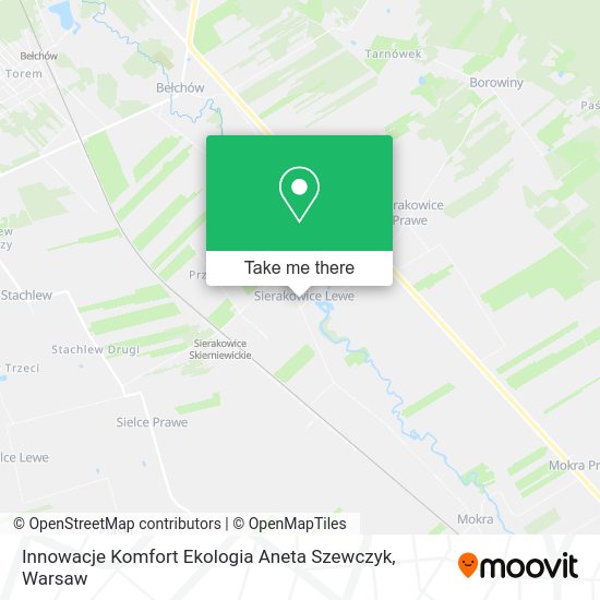 Innowacje Komfort Ekologia Aneta Szewczyk map