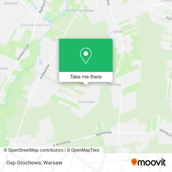 Карта Osp Grochowa