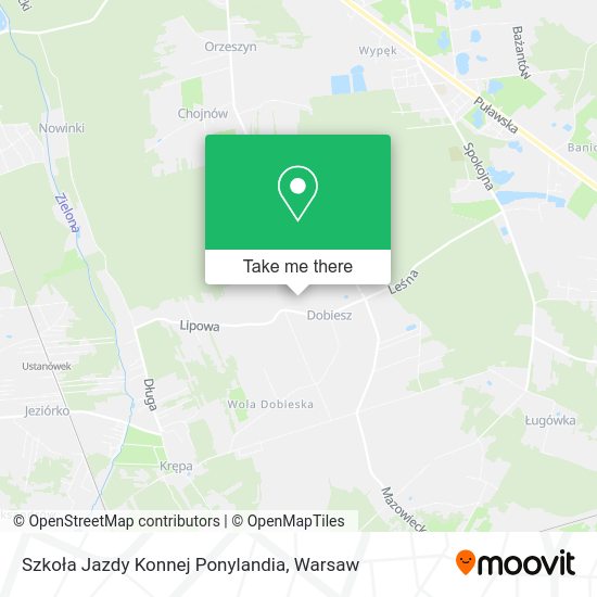 Szkoła Jazdy Konnej Ponylandia map