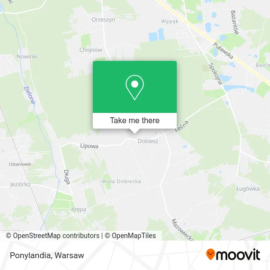 Ponylandia map