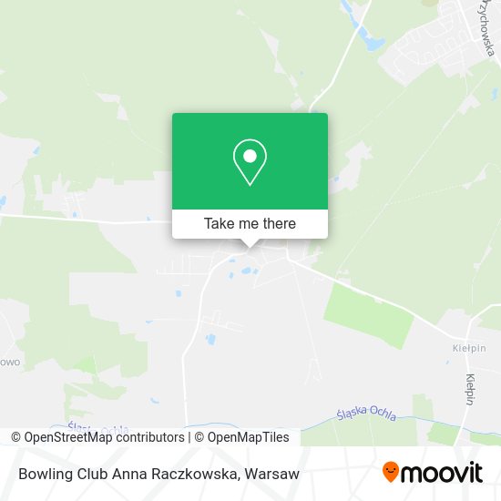 Bowling Club Anna Raczkowska map