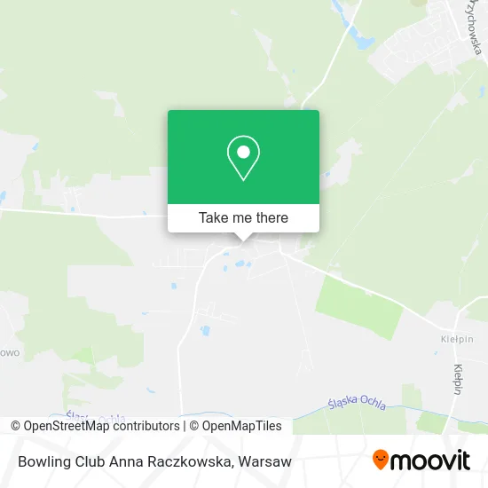 Карта Bowling Club Anna Raczkowska