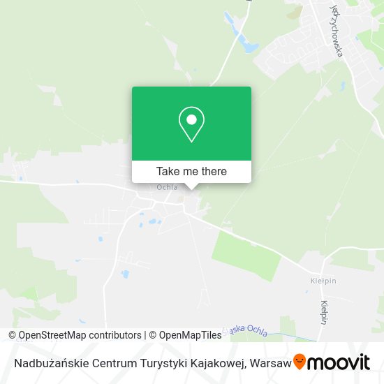 Nadbużańskie Centrum Turystyki Kajakowej map