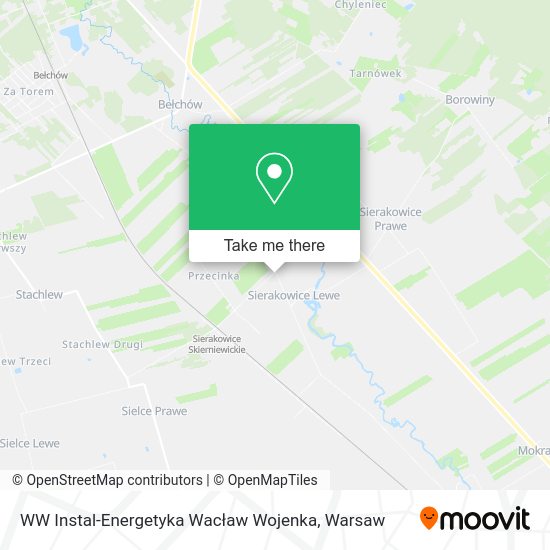 WW Instal-Energetyka Wacław Wojenka map