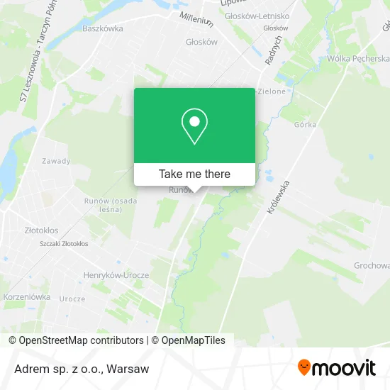 Adrem sp. z o.o. map