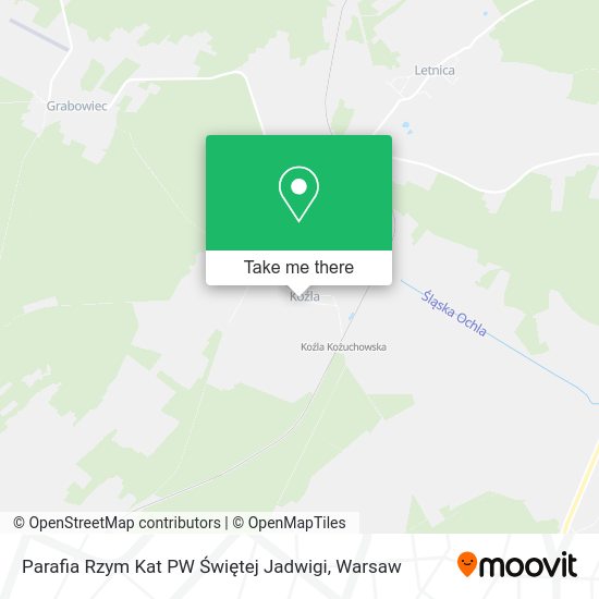 Parafia Rzym Kat PW Świętej Jadwigi map