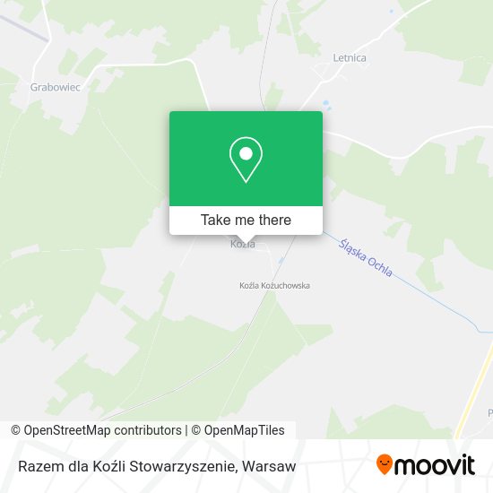 Razem dla Koźli Stowarzyszenie map