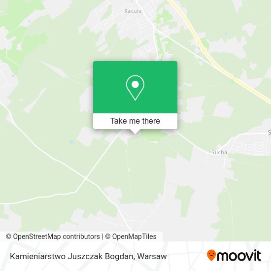 Kamieniarstwo Juszczak Bogdan map