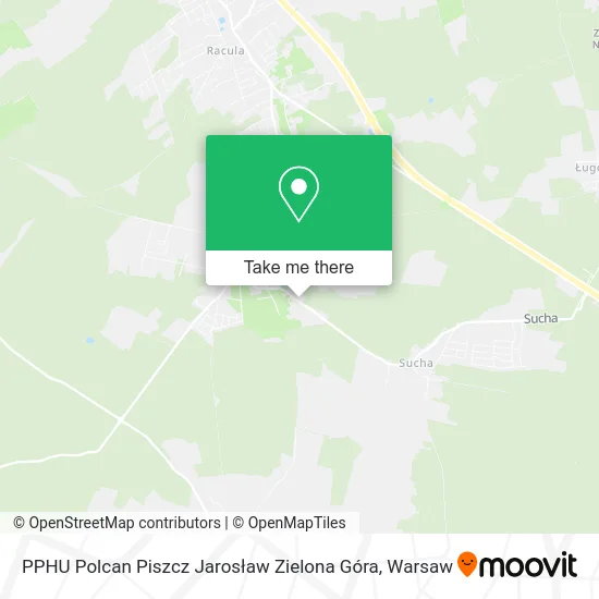 PPHU Polcan Piszcz Jarosław Zielona Góra map
