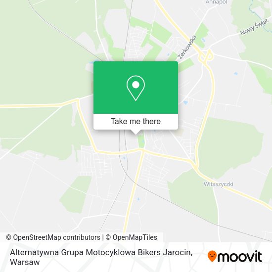 Alternatywna Grupa Motocyklowa Bikers Jarocin map