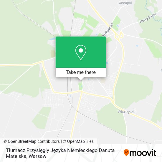 Tłumacz Przysięgły Języka Niemieckiego Danuta Matelska map