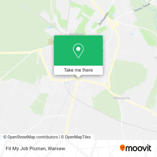 Карта Fit My Job Poznan