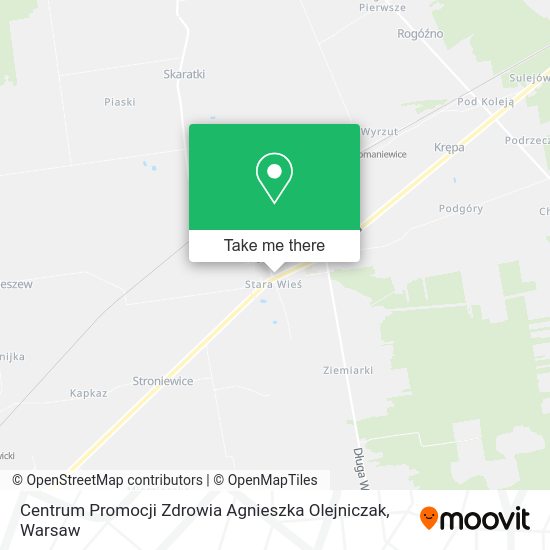 Centrum Promocji Zdrowia Agnieszka Olejniczak map