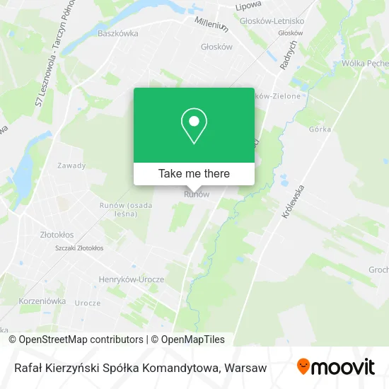 Карта Rafał Kierzyński Spółka Komandytowa