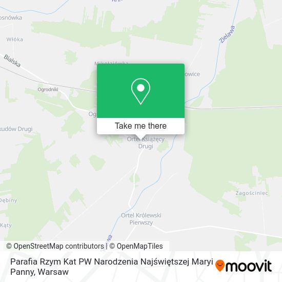 Parafia Rzym Kat PW Narodzenia Najświętszej Maryi Panny map