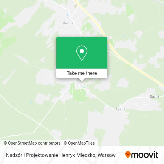 Nadzór i Projektowanie Henryk Mleczko map