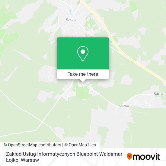 Zakład Usług Informatycznych Bluepoint Waldemar Łojko map