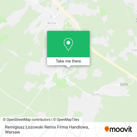 Remigiusz Łozowski Remix Firma Handlowa map