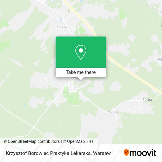 Krzysztof Borowiec Praktyka Lekarska map