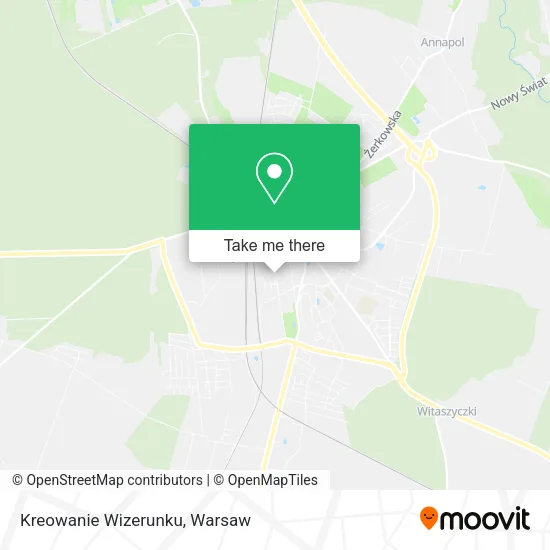 Карта Kreowanie Wizerunku