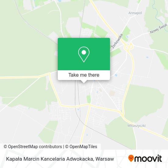 Kapała Marcin Kancelaria Adwokacka map