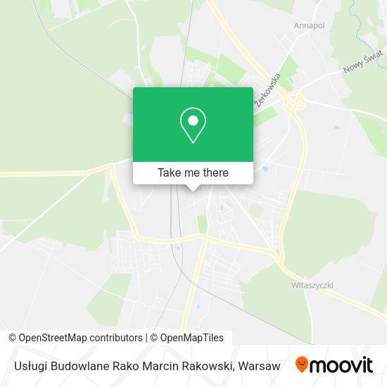 Usługi Budowlane Rako Marcin Rakowski map