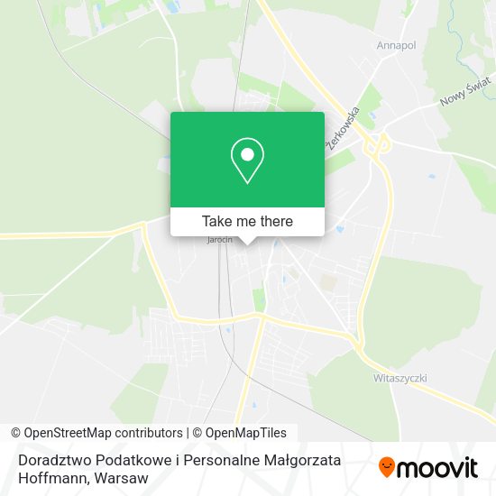 Doradztwo Podatkowe i Personalne Małgorzata Hoffmann map