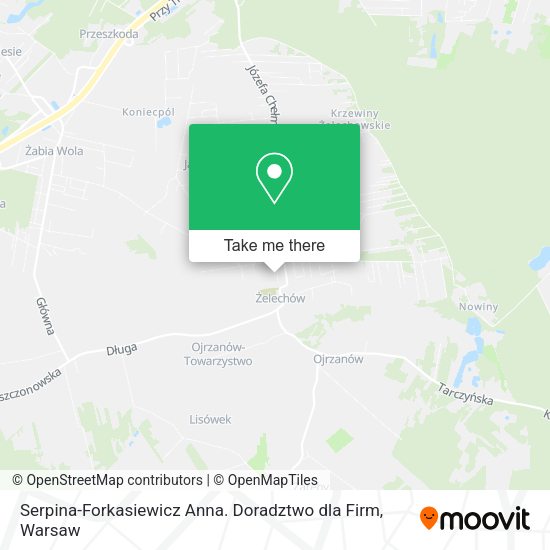 Serpina-Forkasiewicz Anna. Doradztwo dla Firm map