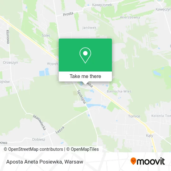 Карта Aposta Aneta Posiewka