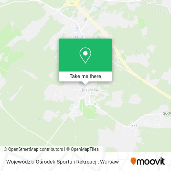 Wojewódzki Ośrodek Sportu i Rekreacji map