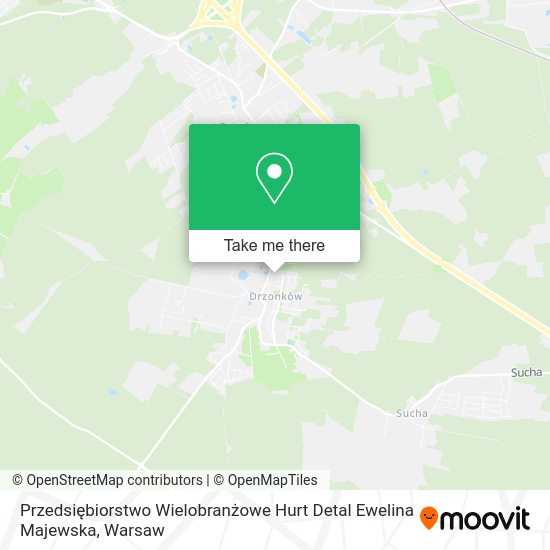 Przedsiębiorstwo Wielobranżowe Hurt Detal Ewelina Majewska map