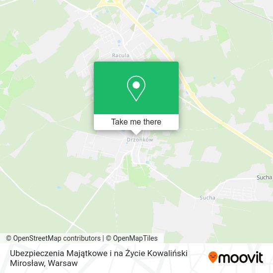 Ubezpieczenia Majątkowe i na Życie Kowaliński Mirosław map